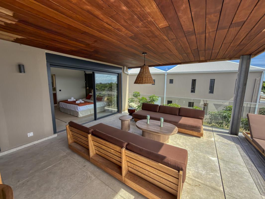 10.Location Villa piscine vue mer St François Guadeloupe_Terrasse